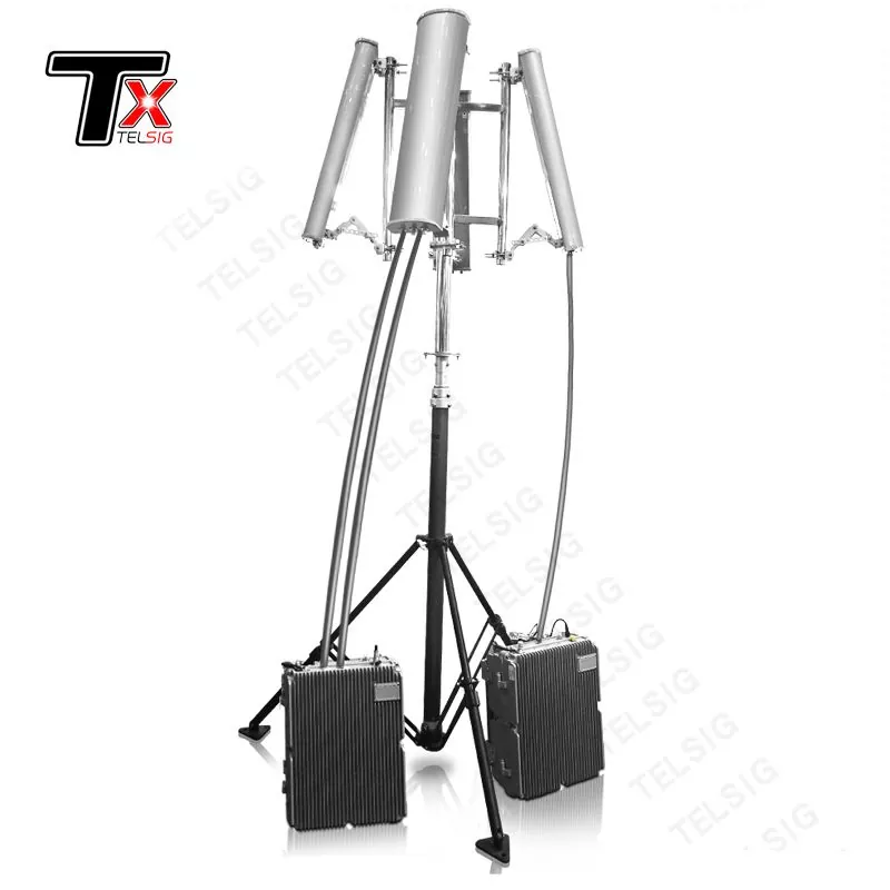 Stație de bază RF tip Jammer de semnal FPV 1-3KM